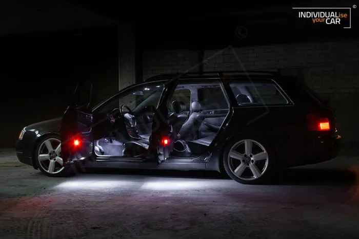 LED Innenraumbeleuchtung SET für Audi A6 C5/4B Avant - Pure-White
